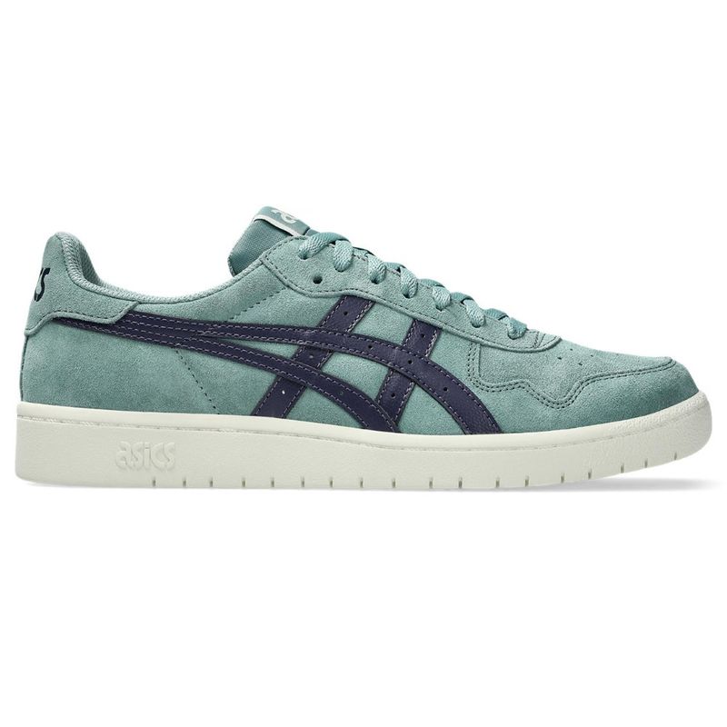 Tenis-asics-unisex-Japan-S-para-moda-color-verde.-Lateral-Externa-Derecha