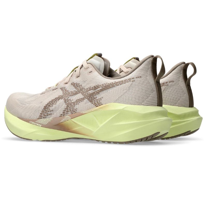 Tenis-asics-para-mujer-Novablast-5-para-correr-color-beige.-Detalle-1