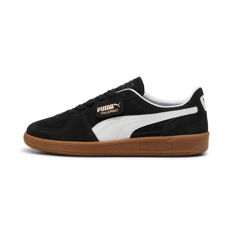 Tenis-puma-para-hombre-Palermo-para-moda-color-negro.-Lateral-Interna-Derecha
