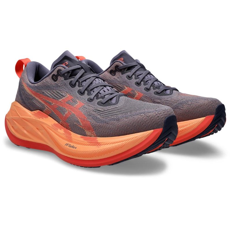 Tenis-asics-unisex-Superblast-2-para-correr-color-morado.-Par-Alineados