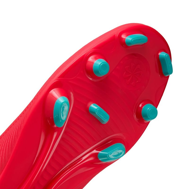 Guayos-nike-para-hombre-Vapor-16-Club-Fg-Mg-para-futbol-color-naranja.-Reflectores-Capellada