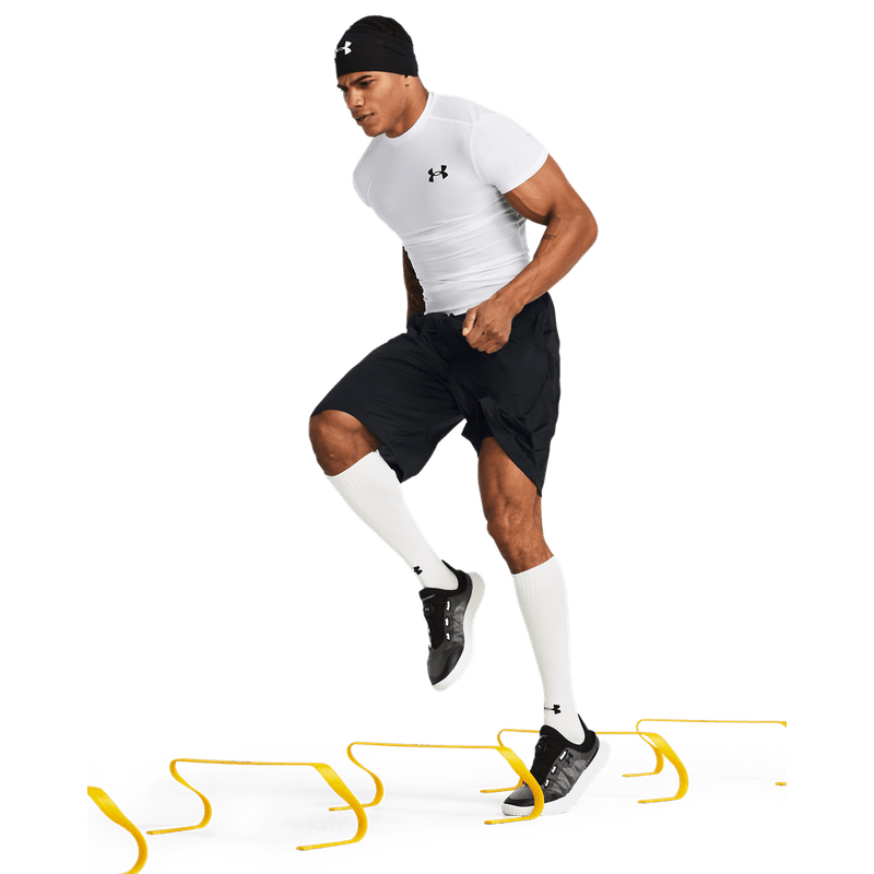 Camiseta-Manga-Corta-under-armour-para-hombre-Ua-Hg-Og-Compression-Ss-para-entrenamiento-color-blanco.-Outfit-Completo