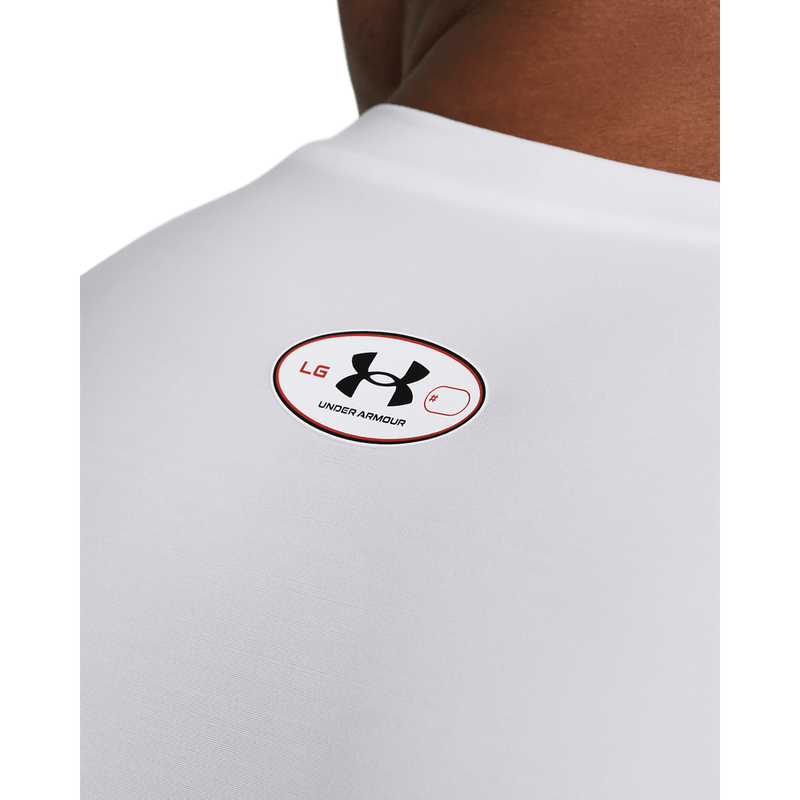Camiseta-Manga-Corta-under-armour-para-hombre-Ua-Hg-Og-Compression-Ss-para-entrenamiento-color-blanco.-Detalle-Sobre-Modelo-1