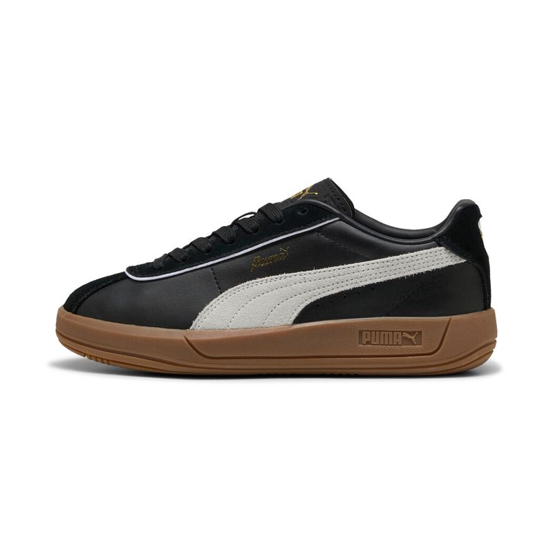 Tenis-puma-para-mujer-Puma-Club-Klassika-Wns-para-moda-color-negro.-Lateral-Interna-Derecha