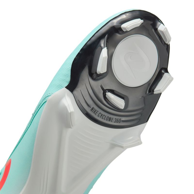 Guayos-nike-para-hombre-Phantom-Gx-Ii-Academy-Fg-Mg-para-futbol-color-verde.-Reflectores-Capellada