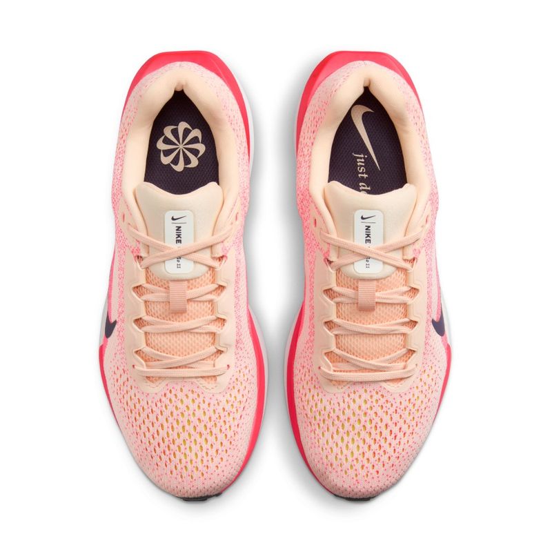 Tenis-nike-para-mujer-Wmns-Nike-Air-Winflo-11-para-correr-color-naranja.-Capellada