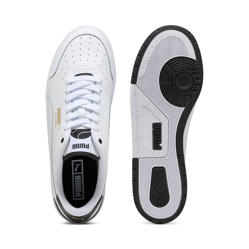 Tenis-puma-para-hombre-Ca-Match-para-moda-color-blanco.-Suela