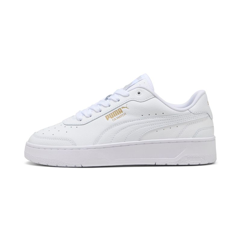 Tenis-puma-para-hombre-Ca-Match-para-moda-color-blanco.-Lateral-Interna-Derecha