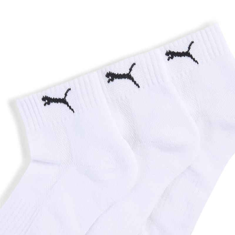 Medias-puma-unisex-Puma-Unisex-Cushioned-Quarter-3P-para-moda-color-negro.-Reverso-Sin-Modelo