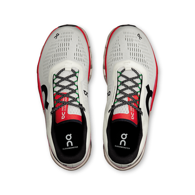 Tenis-on-para-hombre-Cloudmonster-2-para-correr-color-blanco.-Capellada