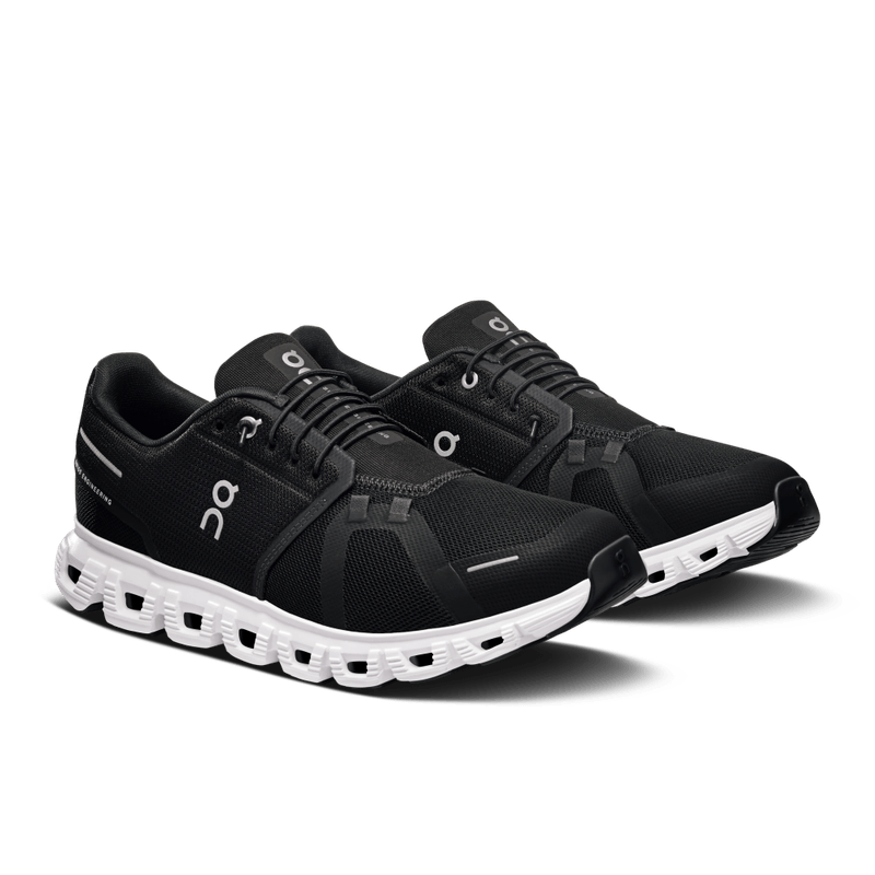 Tenis-on-para-hombre-Cloud-6-para-moda-color-negro.-Par-Alineados-