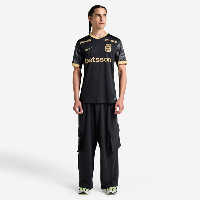 Camiseta-De-Equipo-nike-para-hombre-An-M-Nk-Df-Jsy-Ss-Stad-Aw-para-futbol-color-negro.-Simbolo