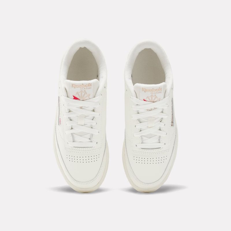 Tenis-reebok-para-mujer-Club-C-85-para-tenis-color-blanco.-Capellada