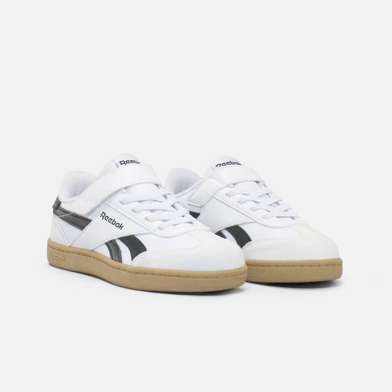 Tenis-reebok-para-niño-Reebok-Smash-Edge-Elastic---Top-Strap-para-tenis-color-blanco.-Lateral-Interna-Izquierda