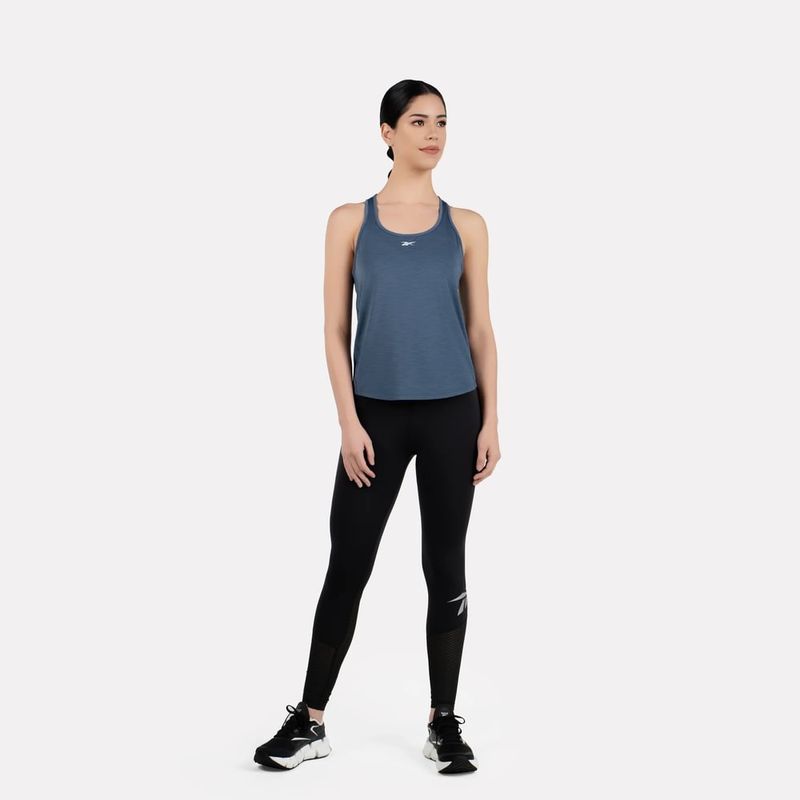 Licra-reebok-para-mujer-Running-Vector-Tight-para-correr-color-negro.-Reflectores