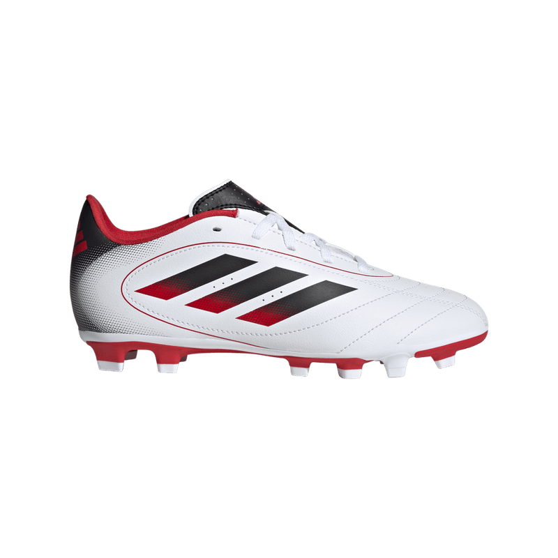 Guayos-adidas-para-niño-Goletto-Ix-Fg-Mg-J-para-futbol-color-blanco.-Lateral-Externa-Derecha