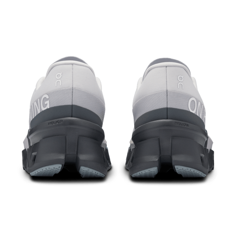 Tenis-on-para-hombre-Cloudmonster-2-para-correr-color-gris.-Talon