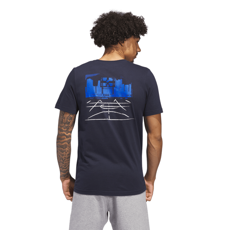 Camiseta-Manga-Corta-adidas-para-hombre-M-C-Photo-Tee-para-moda-color-rosado.-Reverso-Sin-Modelo