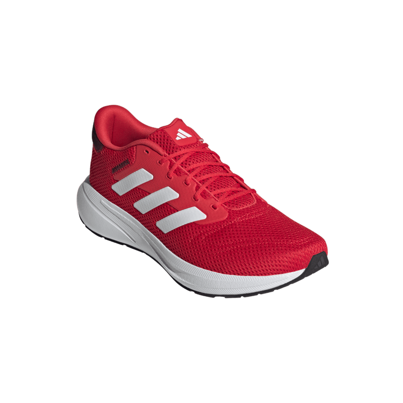 Tenis-adidas-unisex-Response-Runner-U-para-correr-color-rojo.-Par-Alineados