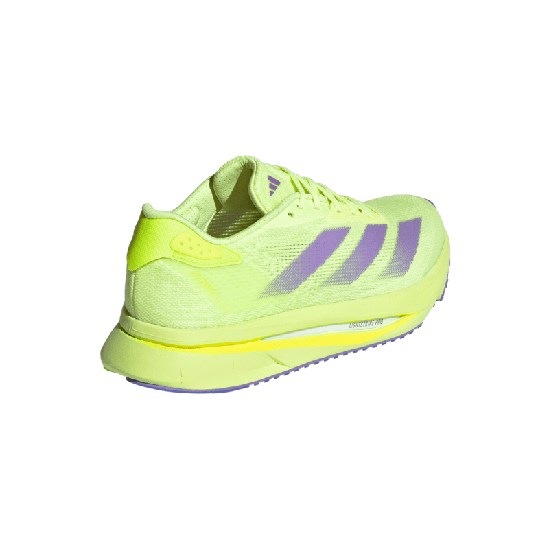 Tenis-adidas-para-mujer-Adizero-Sl2-W-para-correr-color-amarillo.-Par-Laterales