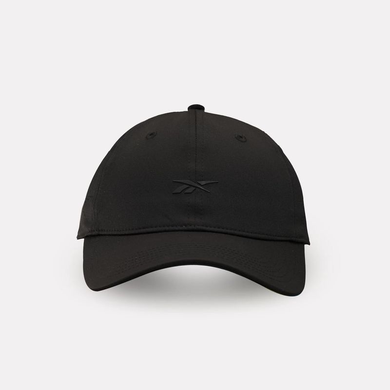 Gorra-reebok-unisex-Rbk-Training-Perforated-Cap-para-entrenamiento-color-negro.-Frente-Sin-Modelo-