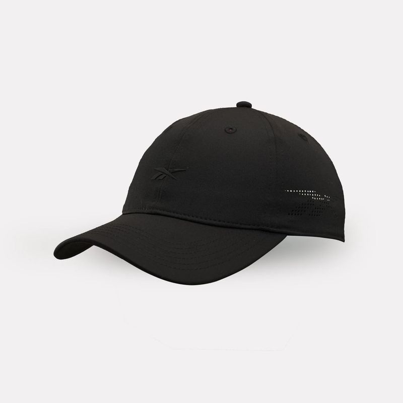 Gorra-reebok-unisex-Rbk-Training-Perforated-Cap-para-entrenamiento-color-negro.-Reverso-Sin-Modelo-