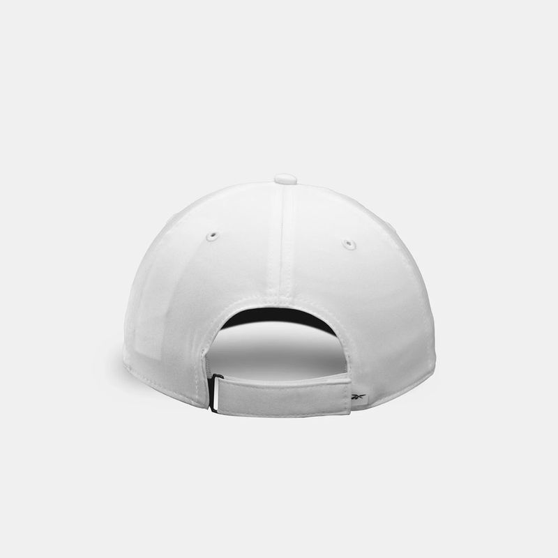 Gorra-reebok-unisex-Rbk-Training-Perforated-Cap-para-entrenamiento-color-blanco.-Frente-Sin-Modelo-