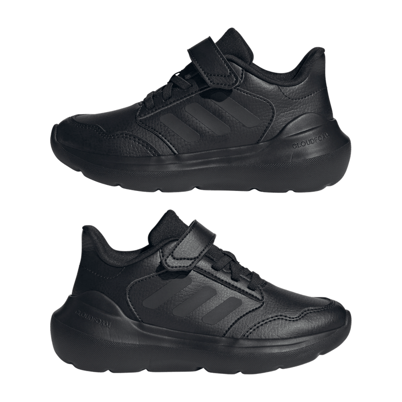 Tenis-adidas-para-niño-Tensaur-Run-3.0-El-para-moda-color-negro.-Detalle-1