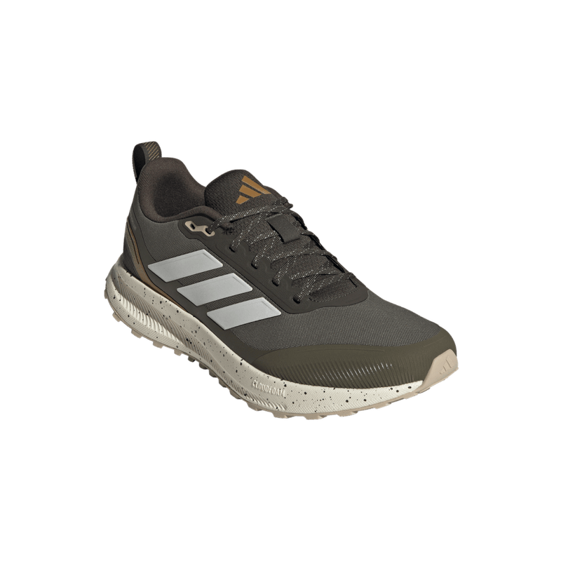Tenis-adidas-para-hombre-Runfalcon-5-Tr-para-correr-color-verde.-Par-Alineados