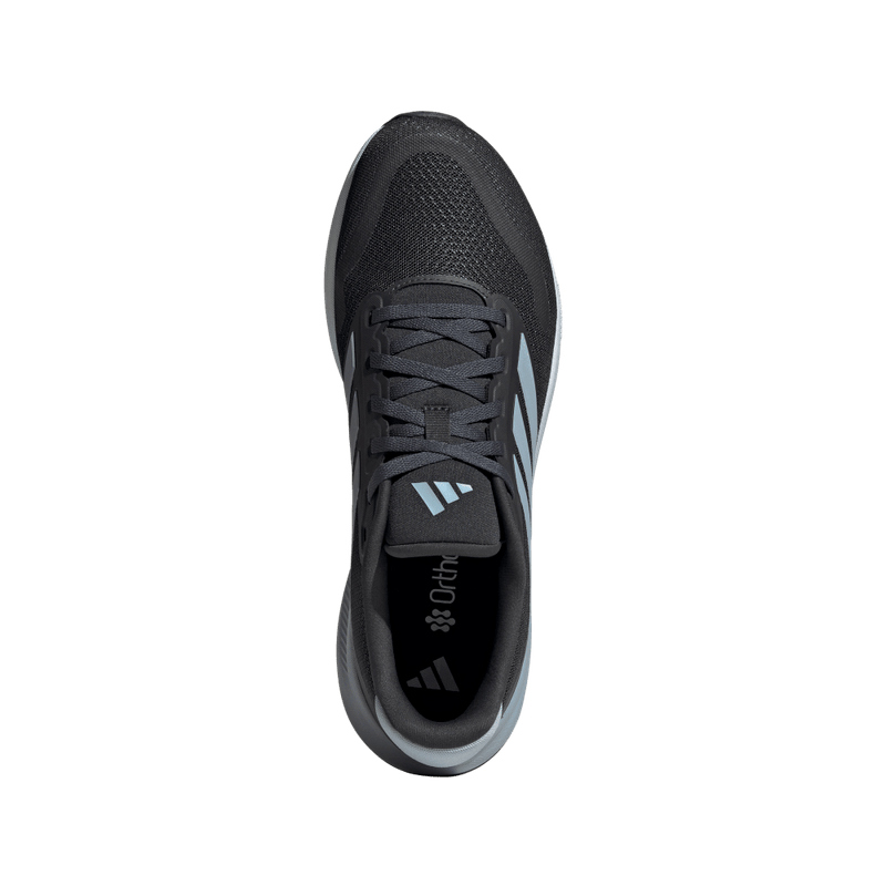 Tenis-adidas-para-hombre-Runfalcon-5-para-correr-color-gris.-Capellada