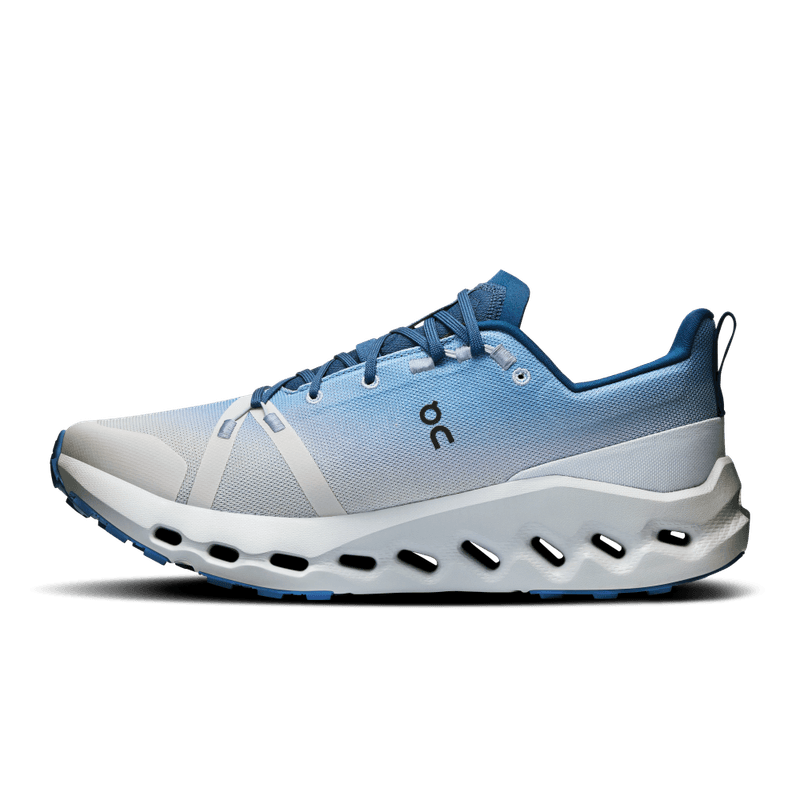 Tenis-on-para-hombre-Cloudsurfer-Trail-Wp-para-outdoor-color-azul.-Lateral-Interna-Izquierda