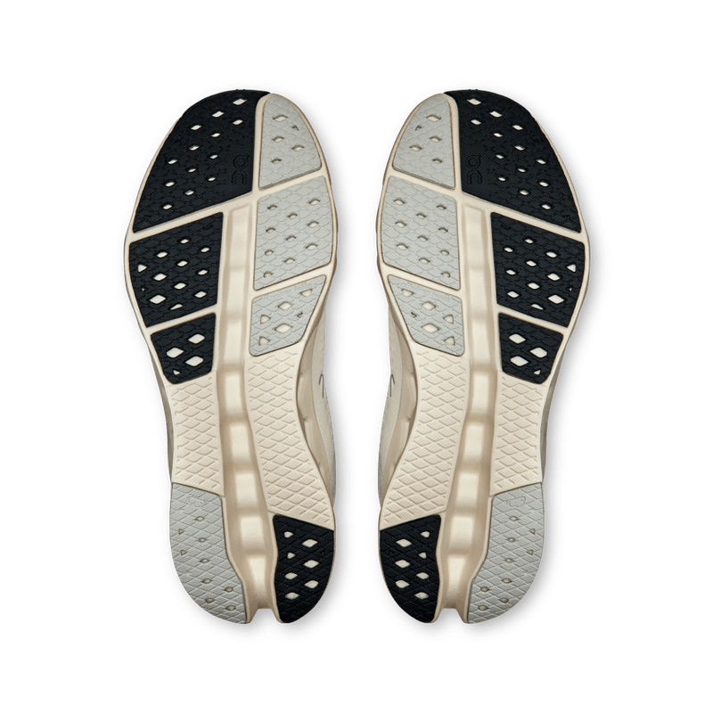 Tenis-on-para-mujer-Cloudsurfer-2-para-correr-color-gris.-Suela