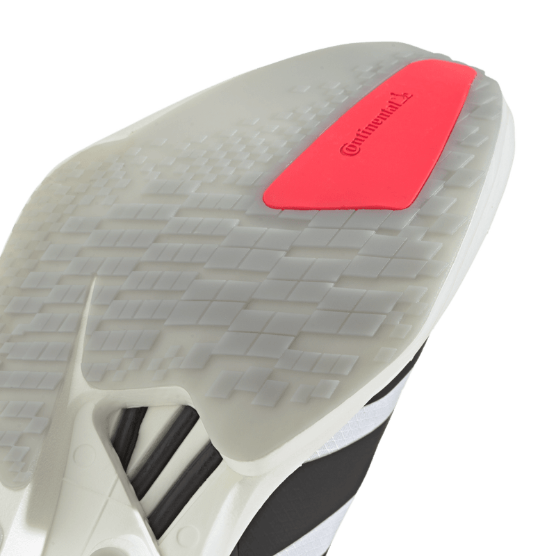 Tenis-adidas-para-mujer-Adizero-Adios-Pro-4-para-correr-color-blanco.-Lateral-Y-Suela