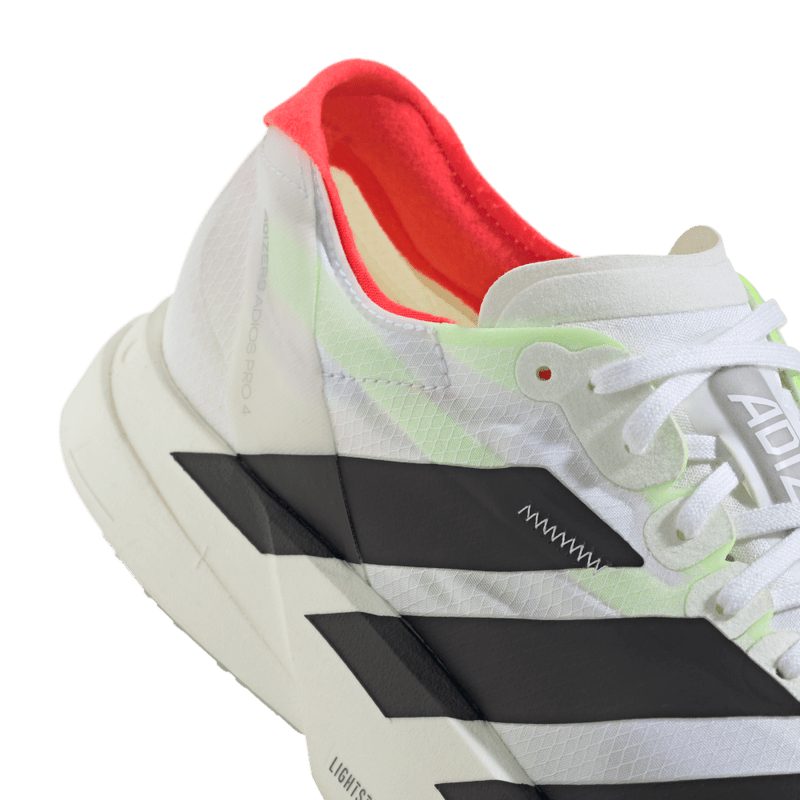 Tenis-adidas-para-mujer-Adizero-Adios-Pro-4-para-correr-color-blanco.-Par-Laterales