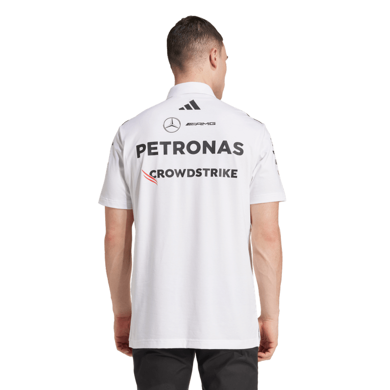 Polo-adidas-para-hombre-Mer-Tm-Polo-Wm-para-moda-color-blanco.-Frente-Sin-Modelo