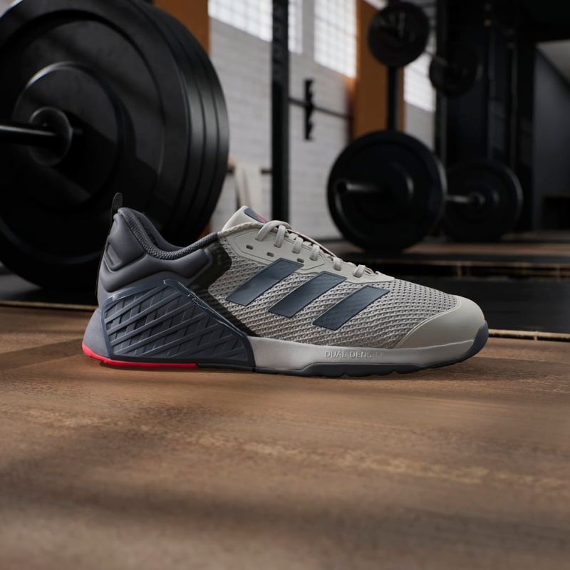 Tenis-adidas-unisex-Dropset-3-Trainer-para-entrenamiento-color-gris.-Mktg-Vista-2
