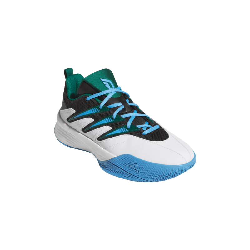 Tenis-adidas-unisex-Dame-Certified-3-para-baloncesto-color-blanco.-Par-Alineados