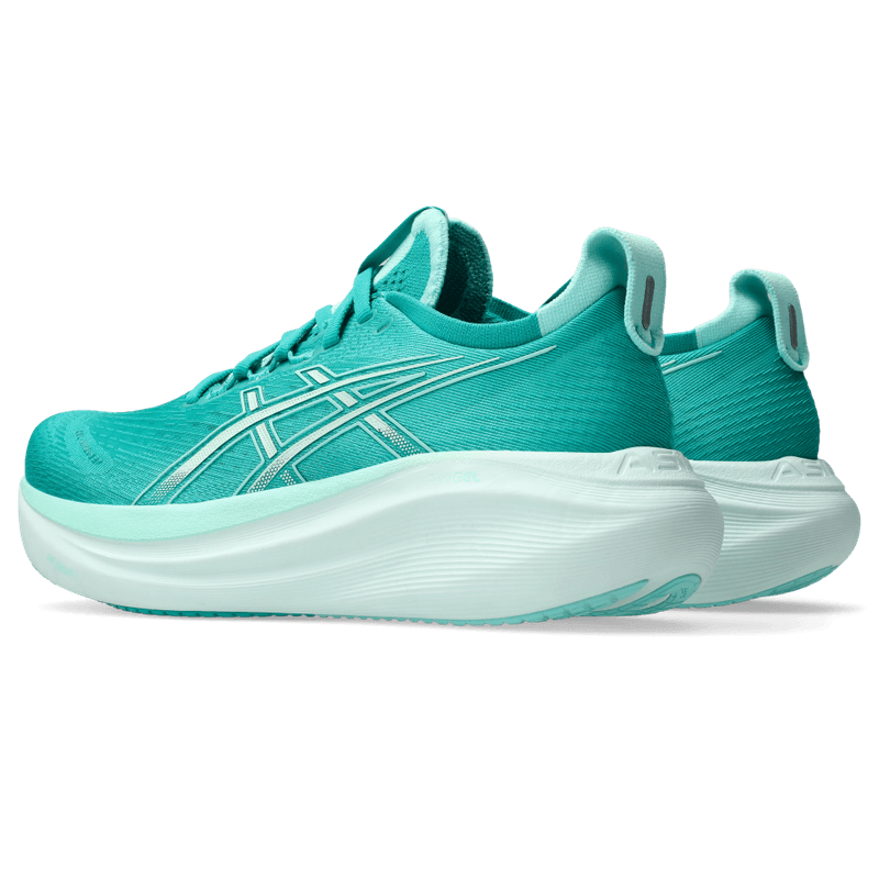 Tenis-asics-para-mujer-Gel-Nimbus-27-para-correr-color-azul.-Detalle-1