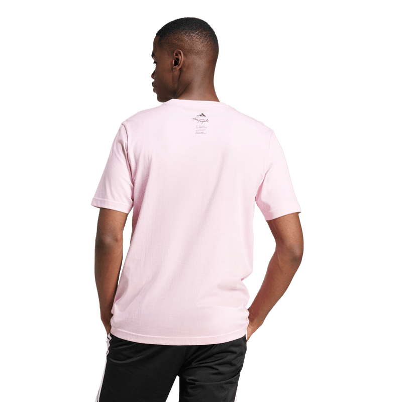 Camiseta-Manga-Corta-adidas-para-hombre-M-L-Drink-Tee-para-moda-color-rosado.-Frente-Sin-Modelo