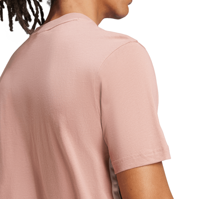 Camiseta-Manga-Corta-adidas-para-hombre-M-3S-Sj-T-para-moda-color-rojo.-Detalle-Reflectivo-Modelo