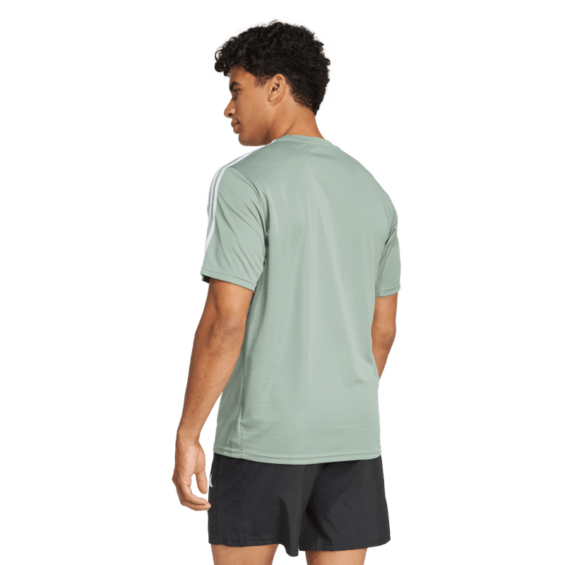 Camiseta-Manga-Corta-adidas-para-hombre-Tr-Es-Base-3S-T-para-entrenamiento-color-verde.-Detalle-Posterior