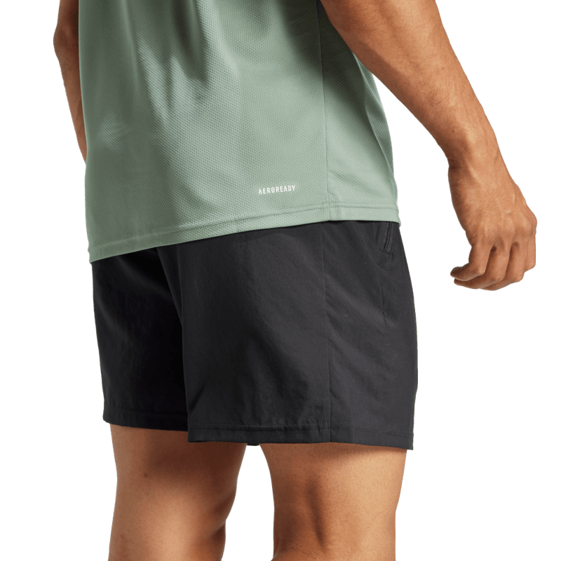 Camiseta-Manga-Corta-adidas-para-hombre-Tr-Es-Base-3S-T-para-entrenamiento-color-verde.-Detalle-1