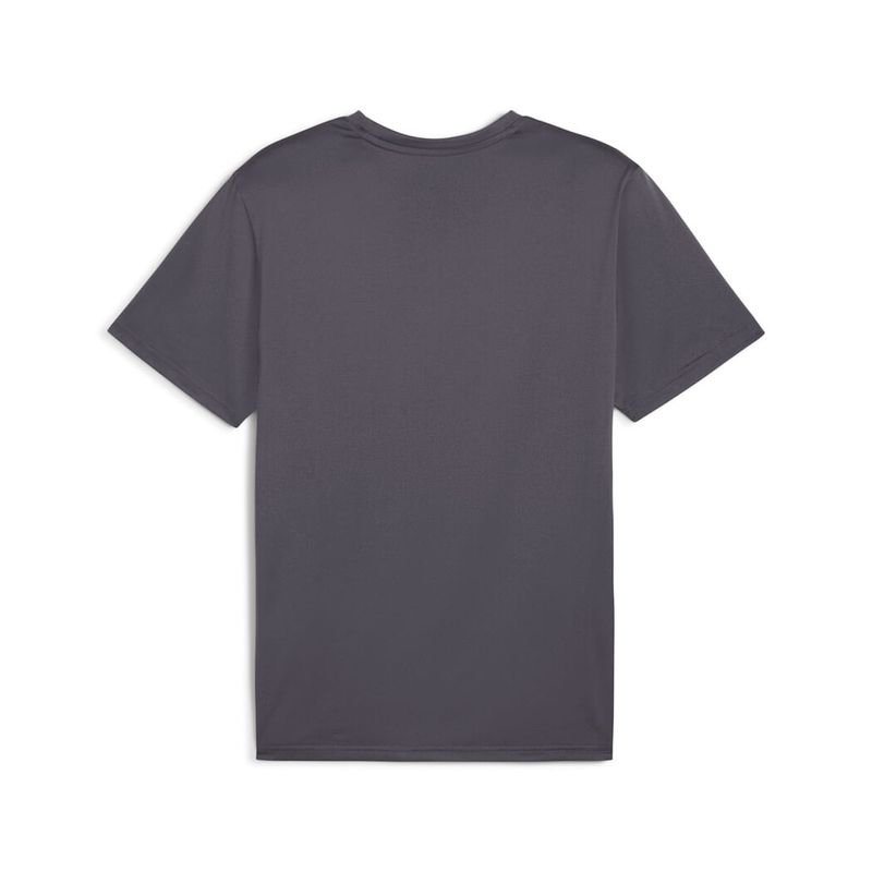Camiseta-Manga-Corta-puma-para-hombre-M-Tad-Essentials-Left-Chest-Logo-Tee-para-entrenamiento-color-gris.-Reverso-Sin-Modelo