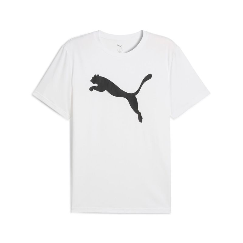 Camiseta-Manga-Corta-puma-para-hombre-M-Tad-Essentials-Logo-Tee-para-entrenamiento-color-blanco.-Frente-Sin-Modelo