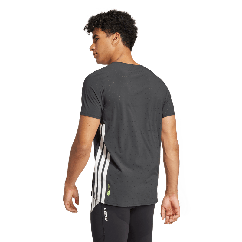 Adidas Adizero Tee M Camiseta Manga Corta negro de hombre para