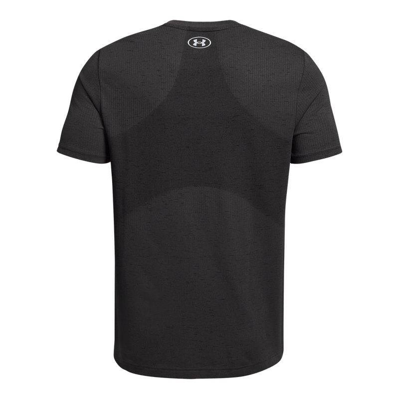 Camiseta-Manga-Corta-under-armour-para-hombre-Vanish-Seamless-Ss-para-entrenamiento-color-gris.-Reverso-Sin-Modelo