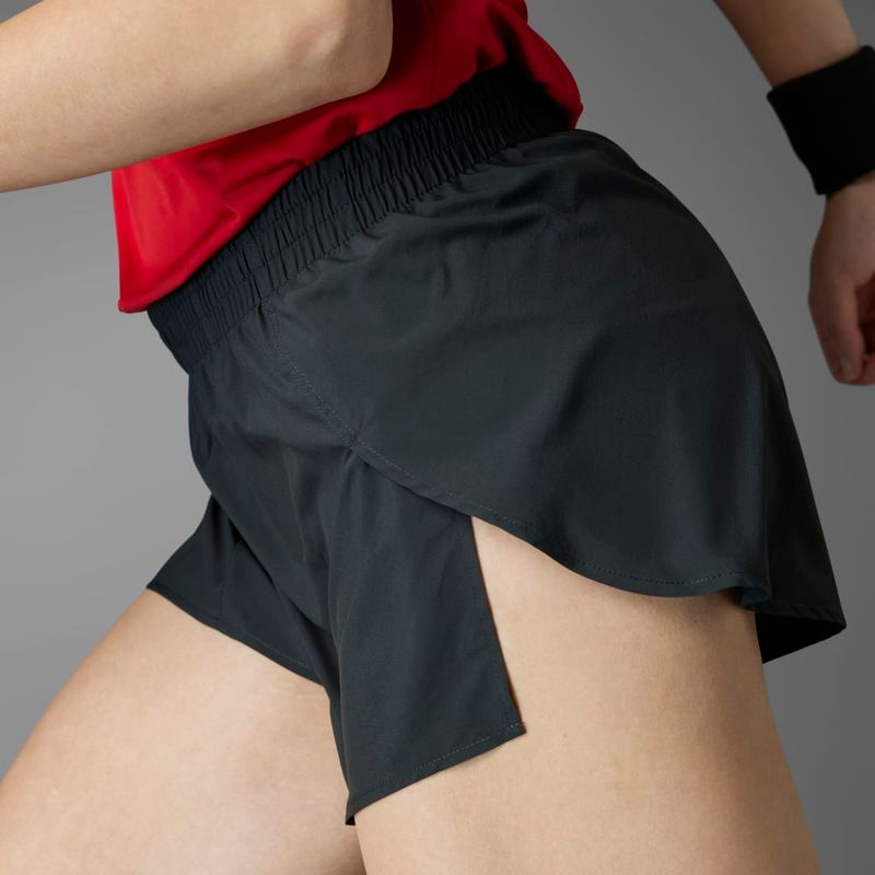 Pantaloneta-adidas-para-mujer-Adizero-E-Split-para-correr-color-negro.-Detalle-5