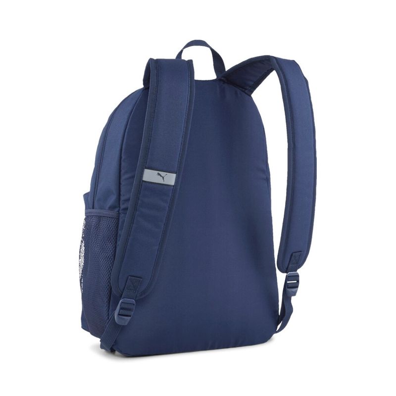 Morral-puma-para-hombre-Puma-Phase-Backpack-para-moda-color-azul.-Reverso-Sin-Modelo