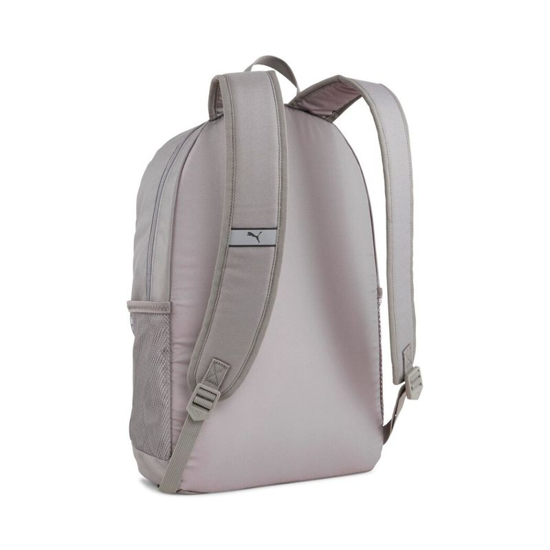 Morral-puma-para-hombre-Puma-Plus-Backpack-para-moda-color-gris.-Reverso-Sin-Modelo