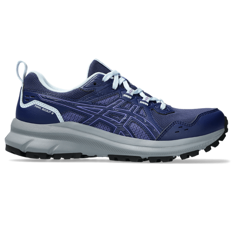 Tenis-asics-para-mujer-Trail-Scout-3-para-correr-color-azul.-Lateral-Externa-Derecha